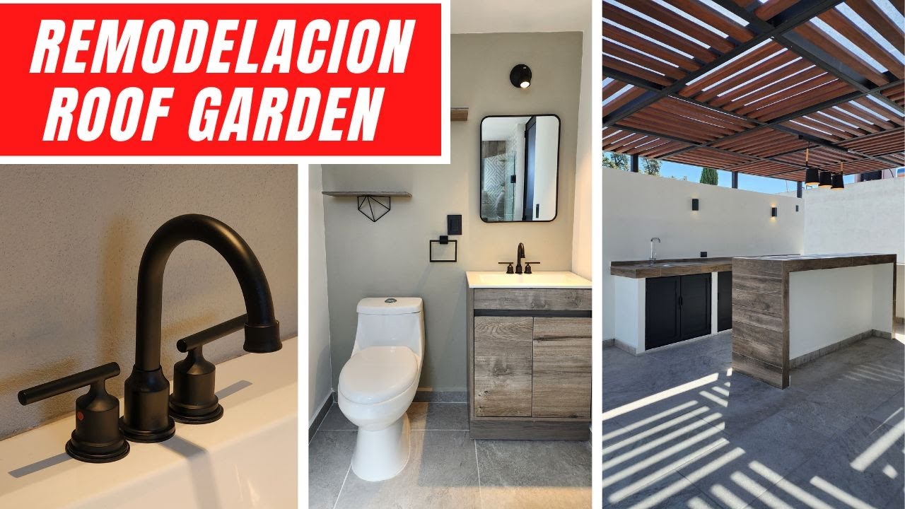 Esta AZOTEA luce ESPECTACULAR !! remodelación ANTES Y DESPUÉS - ARTOSKETCH
