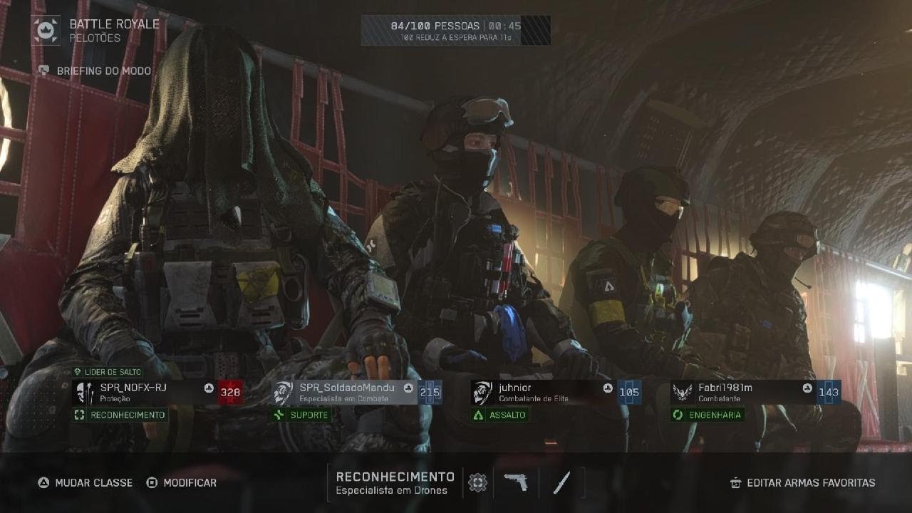 Battlefield 6 Vitória IV Battle Royale Squad