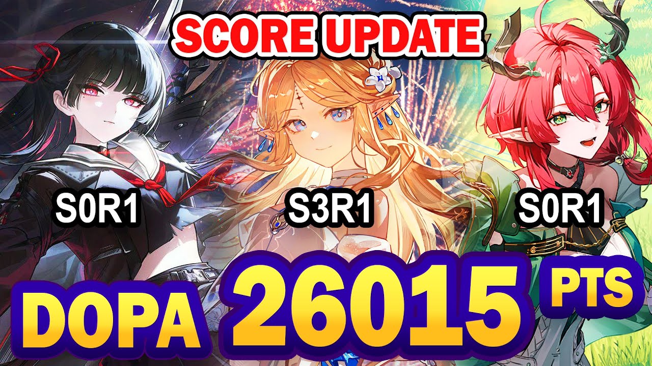 CARTETHYIA DESTROYS NEW ENDGAME! 26015 Pts Doubled Pawns Matrix Pilot Season 1 | Wuthering Waves 3.0