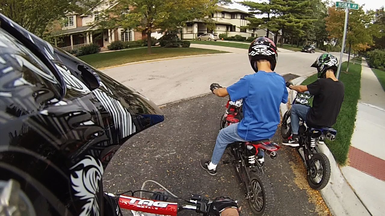 SSR 125cc Pit Bike Adventure and Fly By