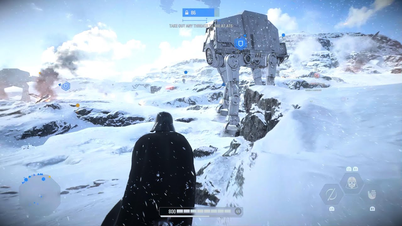 STAR WARS Battlefront II Galactic Assault (PS5) Darth Vader Gameplay