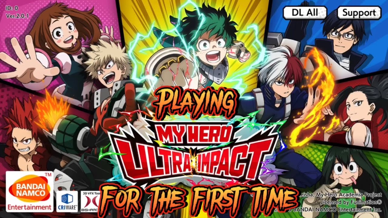 Playing My Hero Ultra Impact for the first time