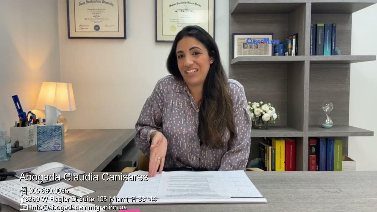 Abogada Claudia aclara dudas sobre el I220A y la residencia bajo la Ley de Ajuste Cubano