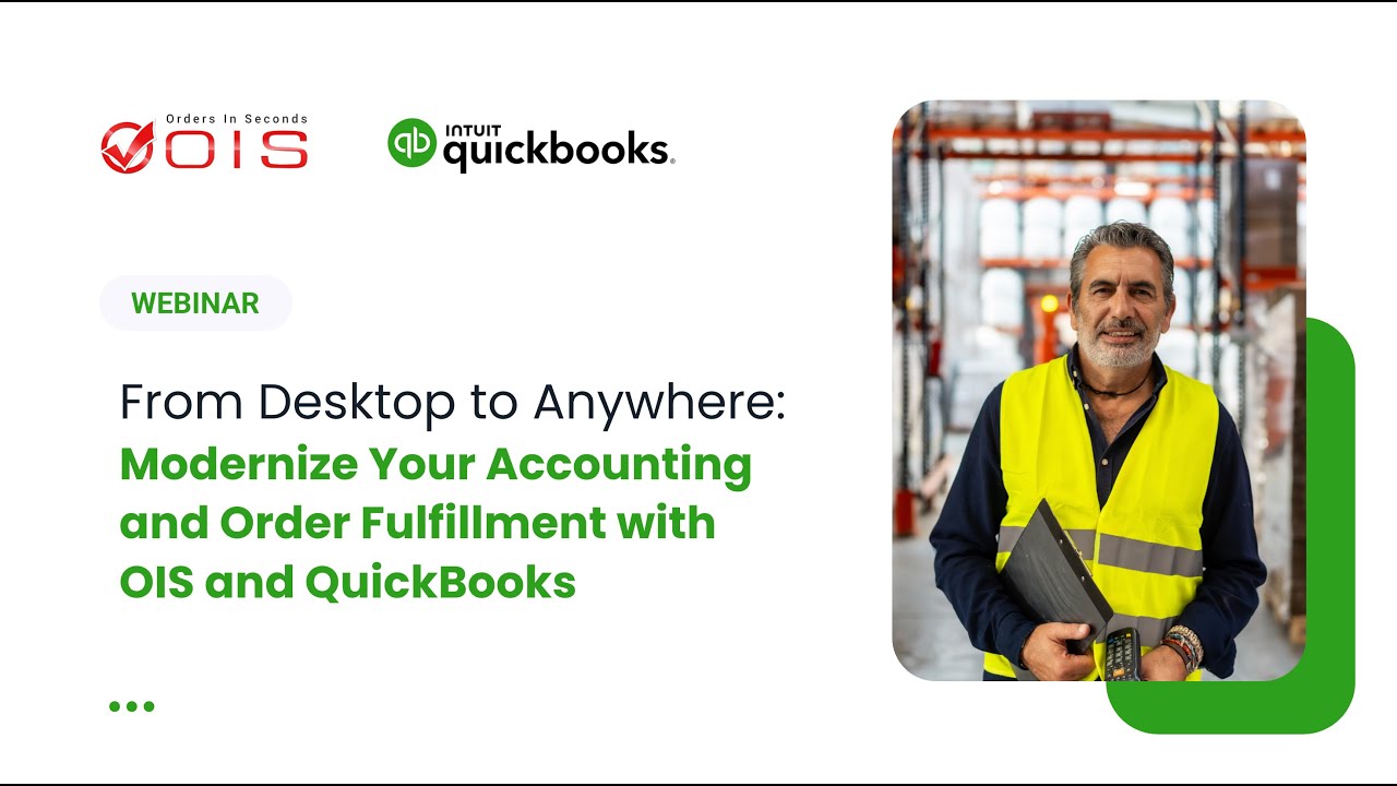 Modernize Wholesale Accounting & Order Fulfillment with OIS + QuickBooks Online