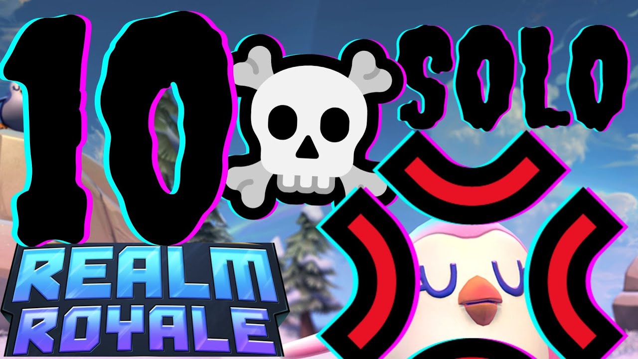 CHICKEN TROLL in Realm Royale!! || **UNCUT** || ASSASSIN SOLO 10 Kills Funny Win || 2021 Gameplay