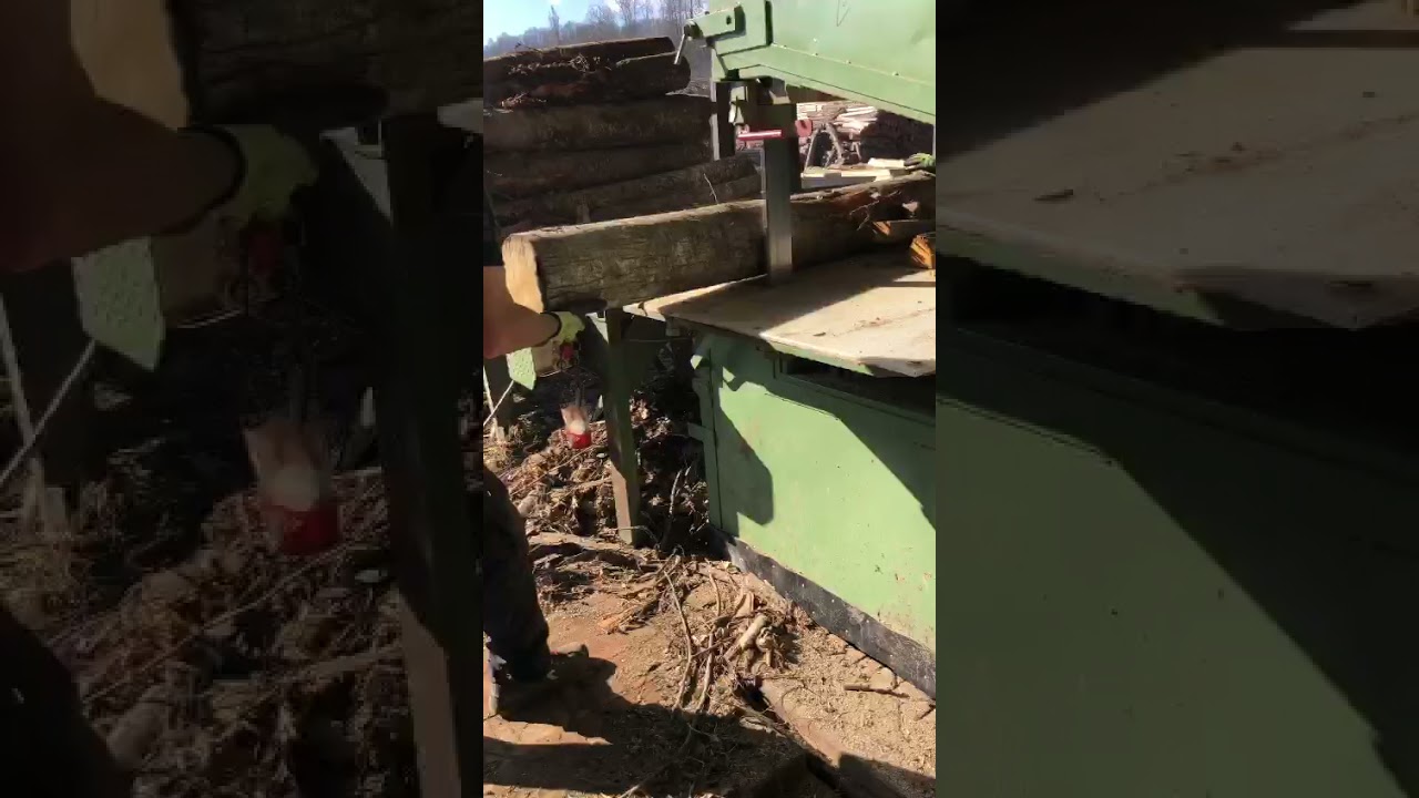 fabrication de piquets châtaigniers