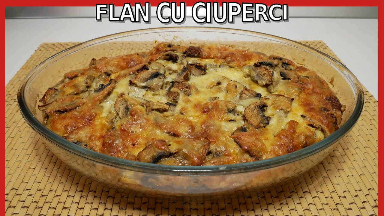 Флан с Грибами 🍄🍮 – Нежный, Кремовый и Полный Аромата!