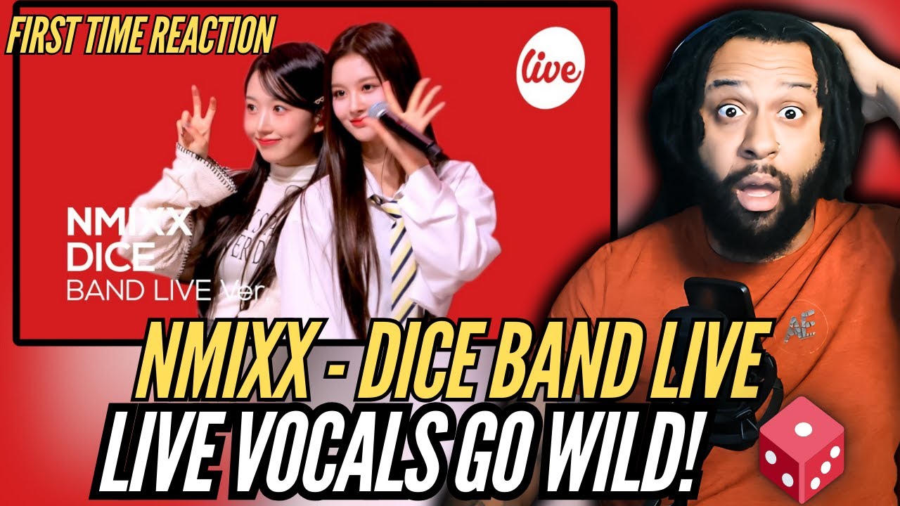 🎲 First Time REACTION! | NMIXX – “DICE” [LIVE Band Performance in 4K] | THIS WAS WILD!?