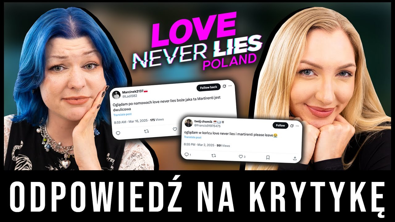 MARTI RENTI TŁUMACZY SIĘ Z LOVE NEVER LIES
