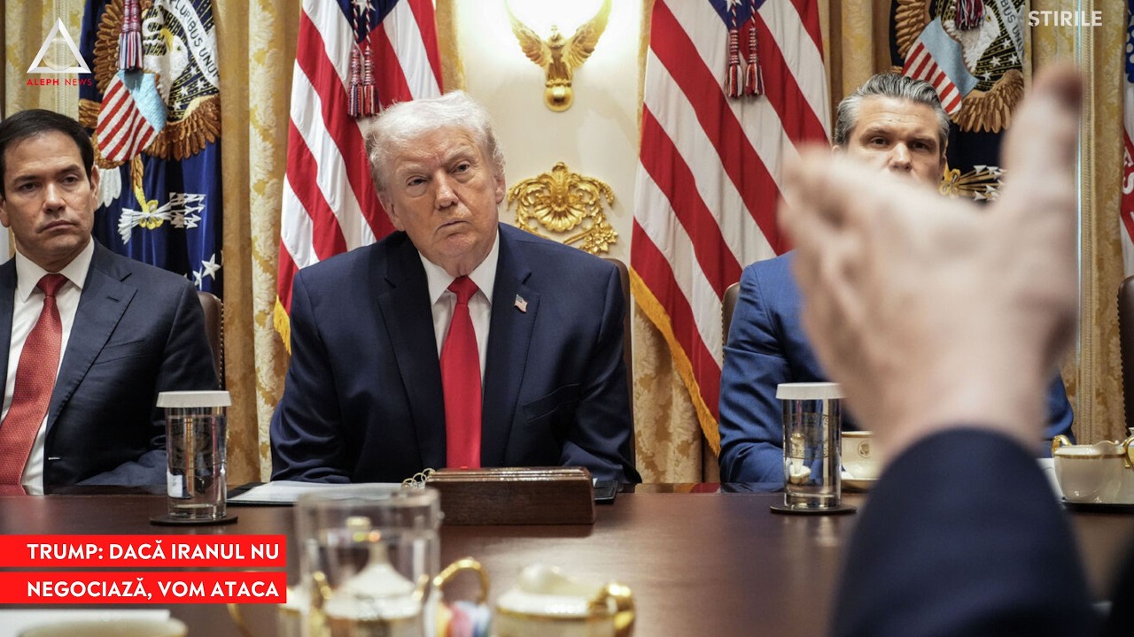 ATENȚIE: Timpul Iranului de a negocia cu SUA se scurge. Forțele americane așteaptă ordinul lui Trump