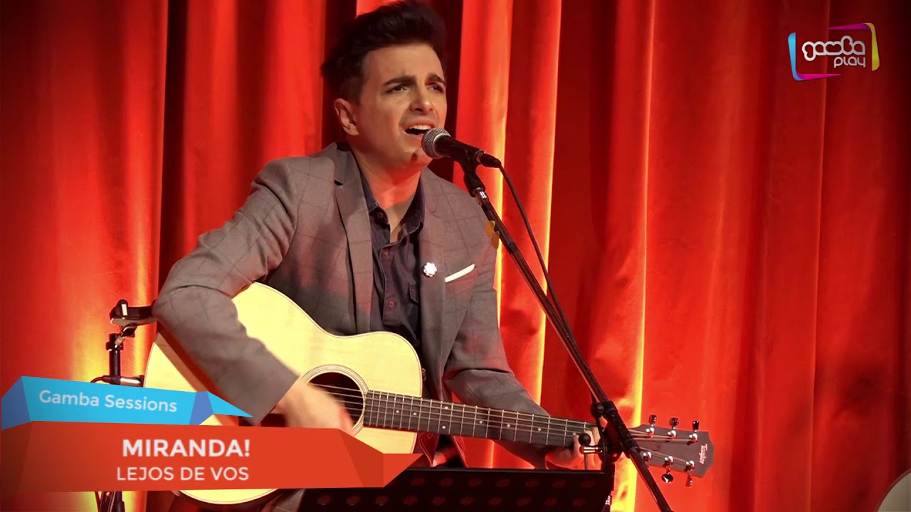 Miranda! - Lejos De Vos | Acústicos en Casa | Gamba Sessions