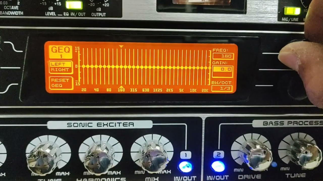 Dynamics  Processor do Behringer DEQ 2496