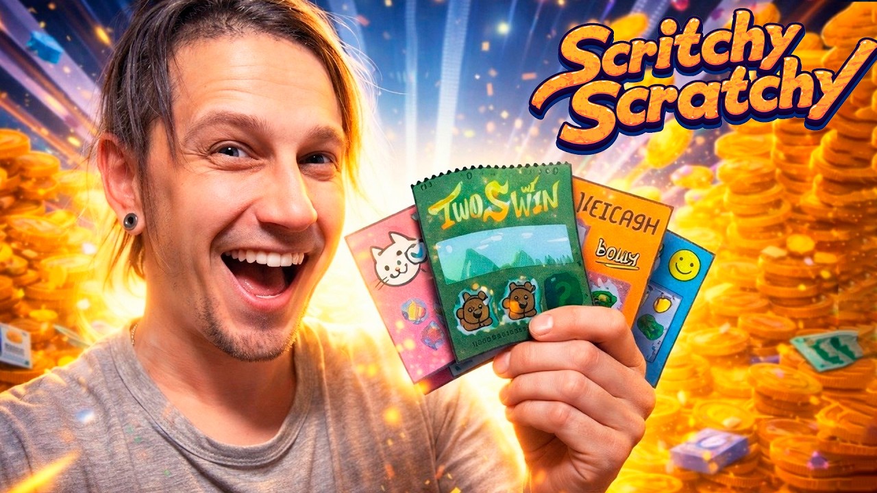 🔥 ЗАРАБАТЫВАЕМ ЦЕЛОЕ СОСТОЯНИЕ В ЛОТЕРЕЕ! | Scritchy Scratchy