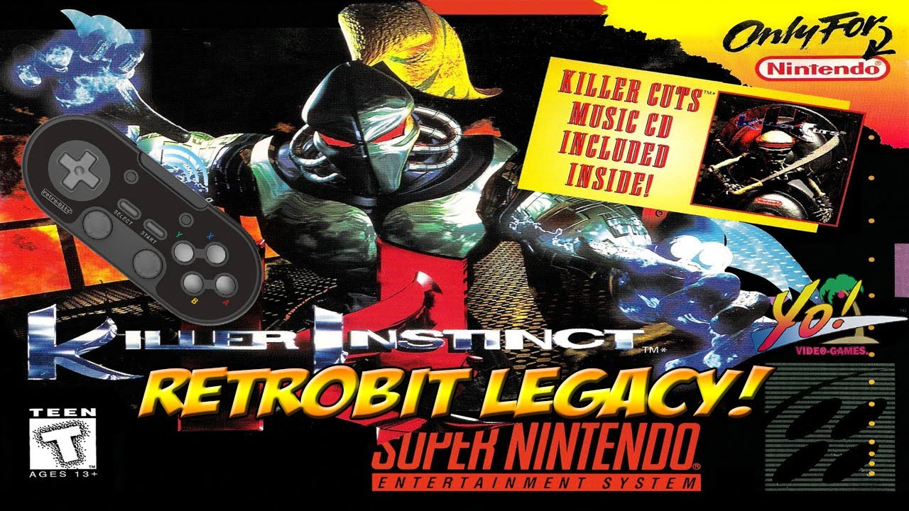 Retrobit Legacy! Killer Instinct SNES! - YoVideogames
