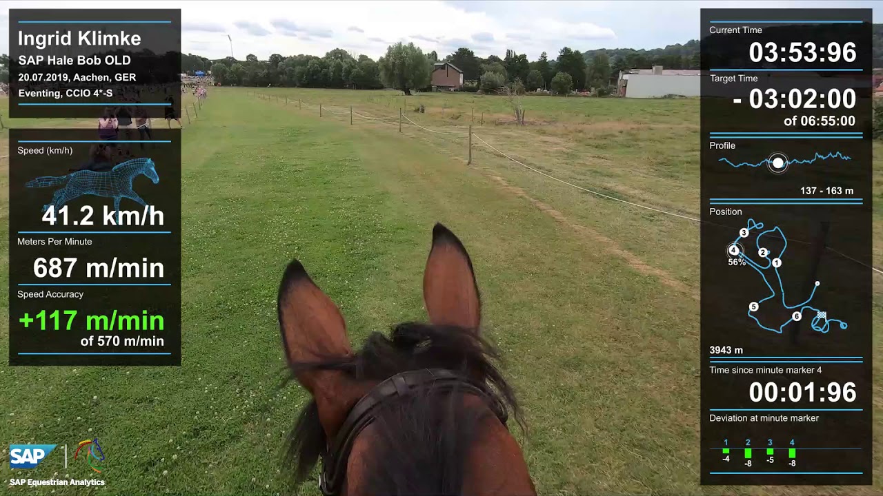 Ingrid Klimke und SAP Hale Bob OLD - CHIO Aachen 2019 mit Erklärung