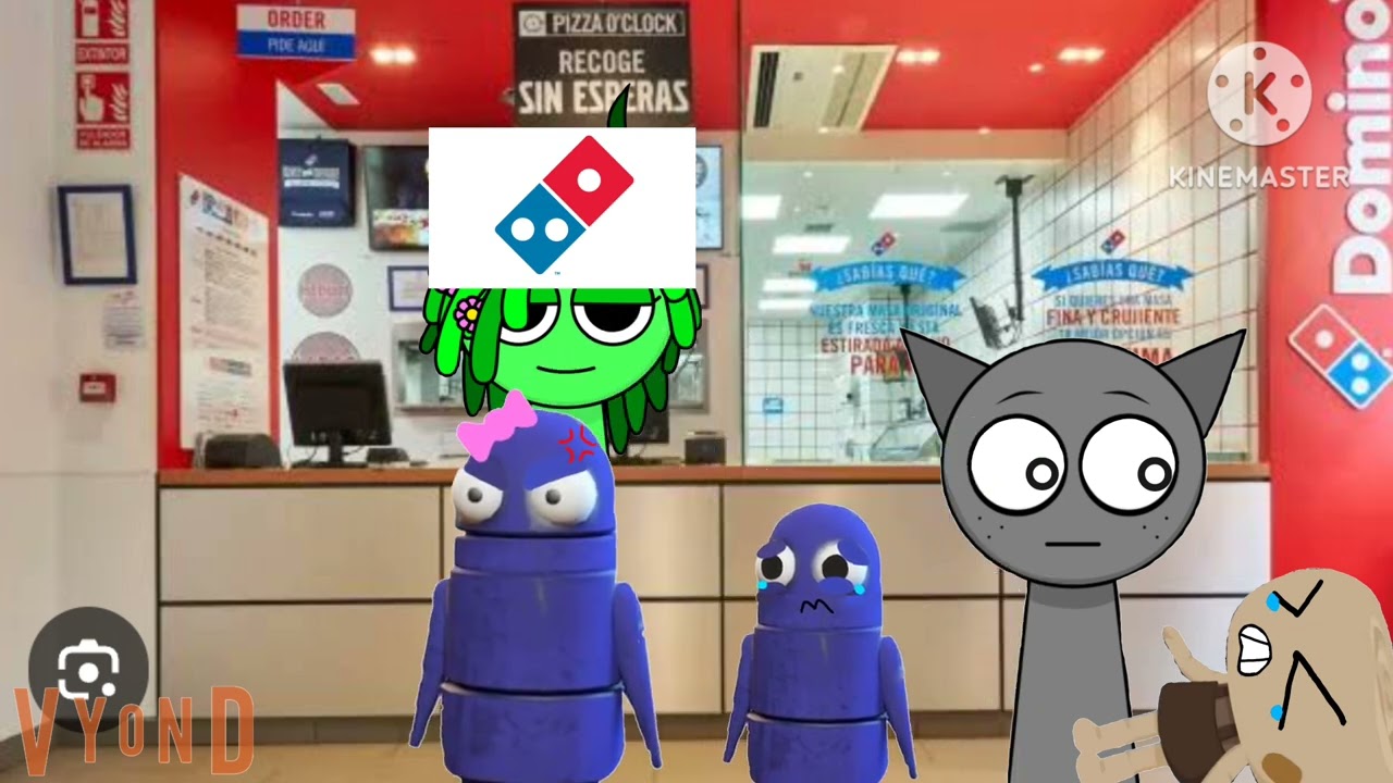 Shelly Behaves at Dominos Pizza to ungrounded 4