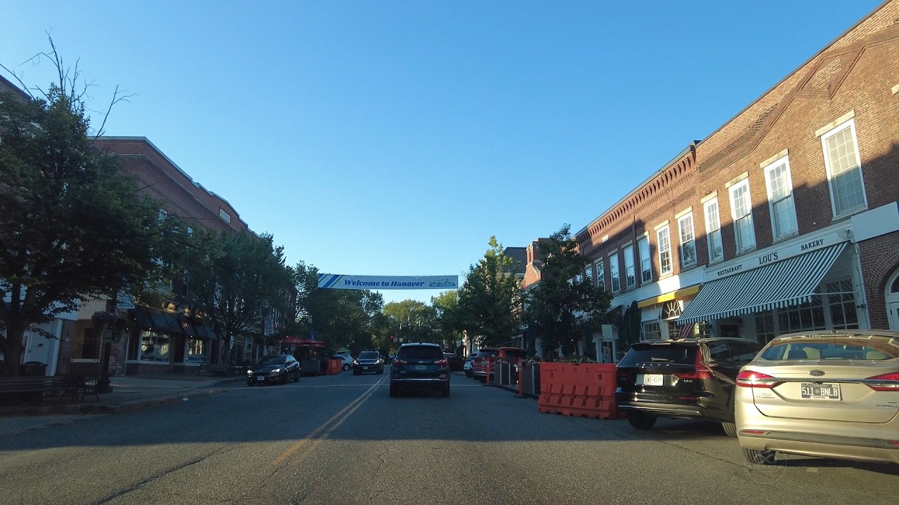 Hanover, New Hampshire - [4K] Downtown Tour