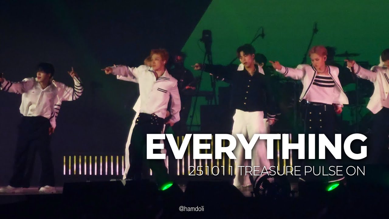 251011 트레저 콘서트 PULSE ON - EVERYTHING 직캠