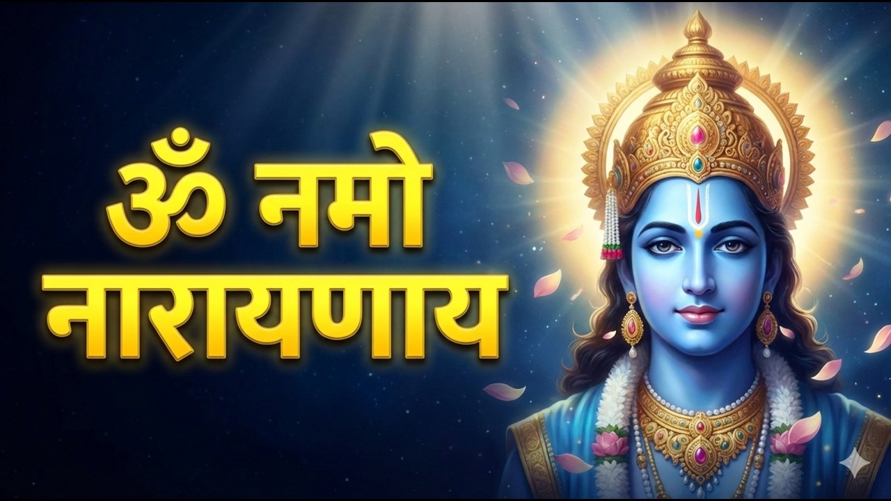 Shantakaram Bhujagashayanam | Namo Narayanaya | Divine Vishnu Mantra for Inner Peace