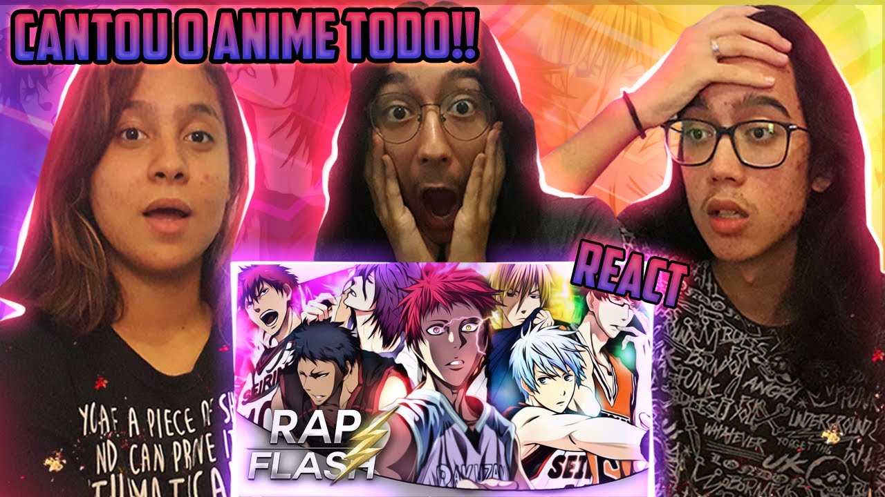 REAGINDO ao ♫ - SPEEDLORD 4 - KUROKO NO BASKET | ESPECIAL 200K | Flash Beats (Prod.@Sidney Scaccio)