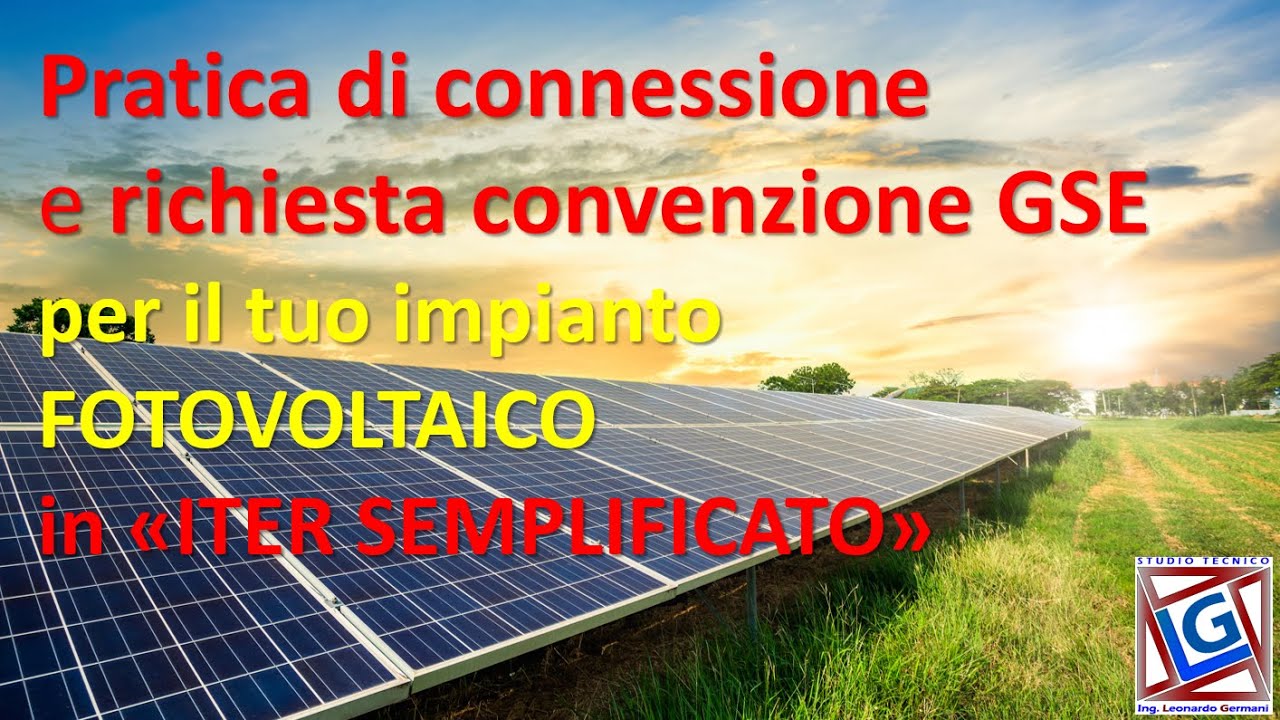 Pratica ENEL GSE fotovoltaico! Come funziona e come richiedere l' iter 