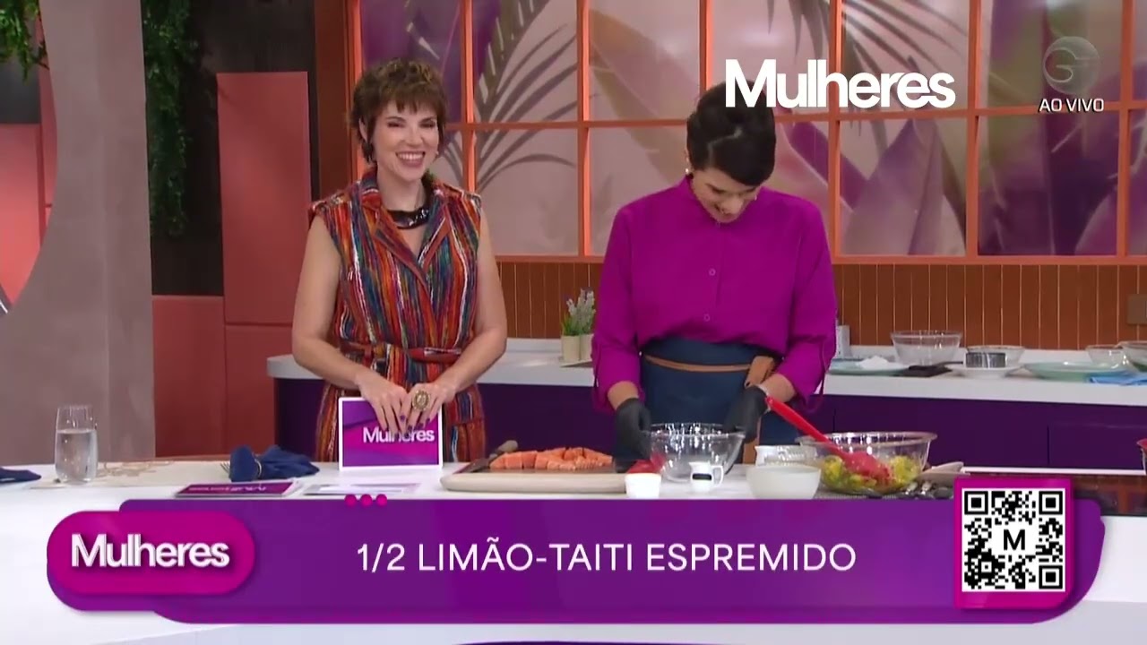 Salmão com tartare de acabate com manga LEVE E REFRESCANTE - Mulheres (17/03/2026)