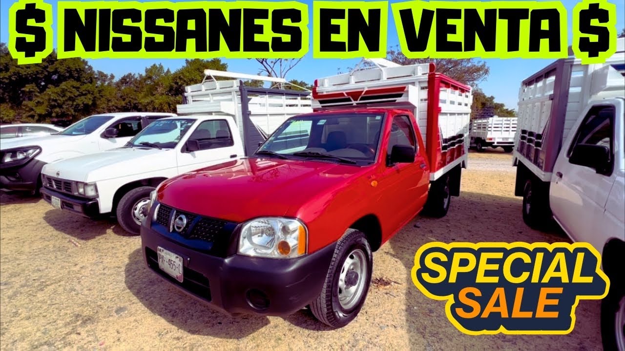 Camionetas NISSAN DOBLE CABINA, ESTAQUITAS, D21, NP300 en venta en México-Tianguis de autos Morelos