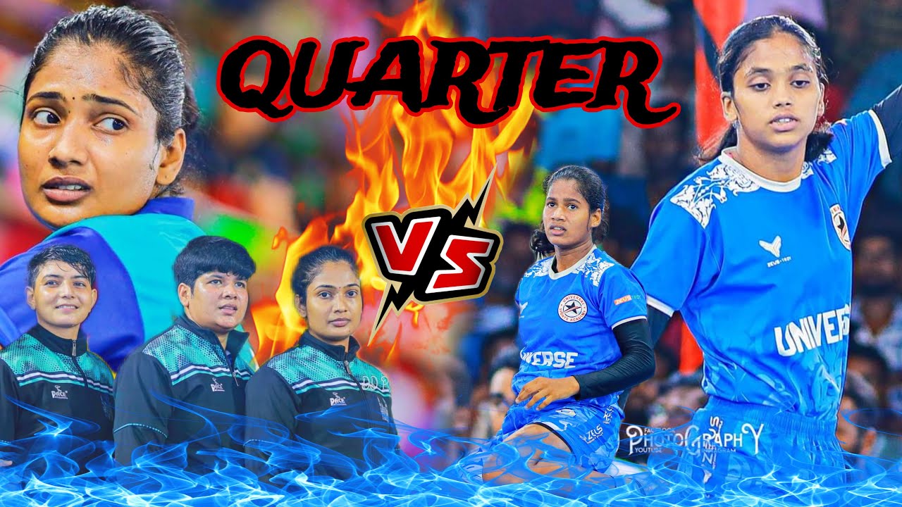 QUATER|SOUTH CENTRAL RAILWAY vs KANNAGI NAGAR CHENNAI |THIRUPATTUR|ALL INDIA TOURNAMENT-2024