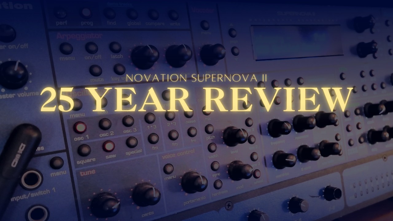 Синтезатор, который я так и не продал &mdash; 25 лет с Supernova II