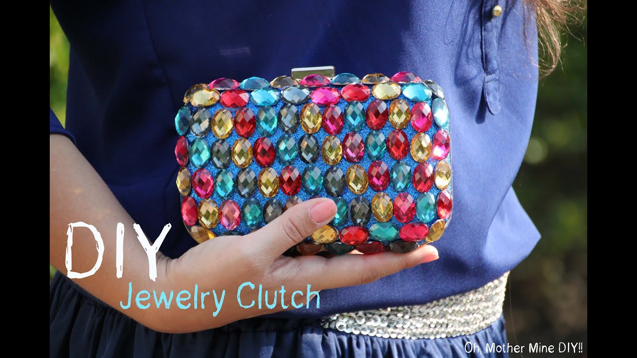 DIY Cómo hacer bolso joya / DIY Jewelry clutch