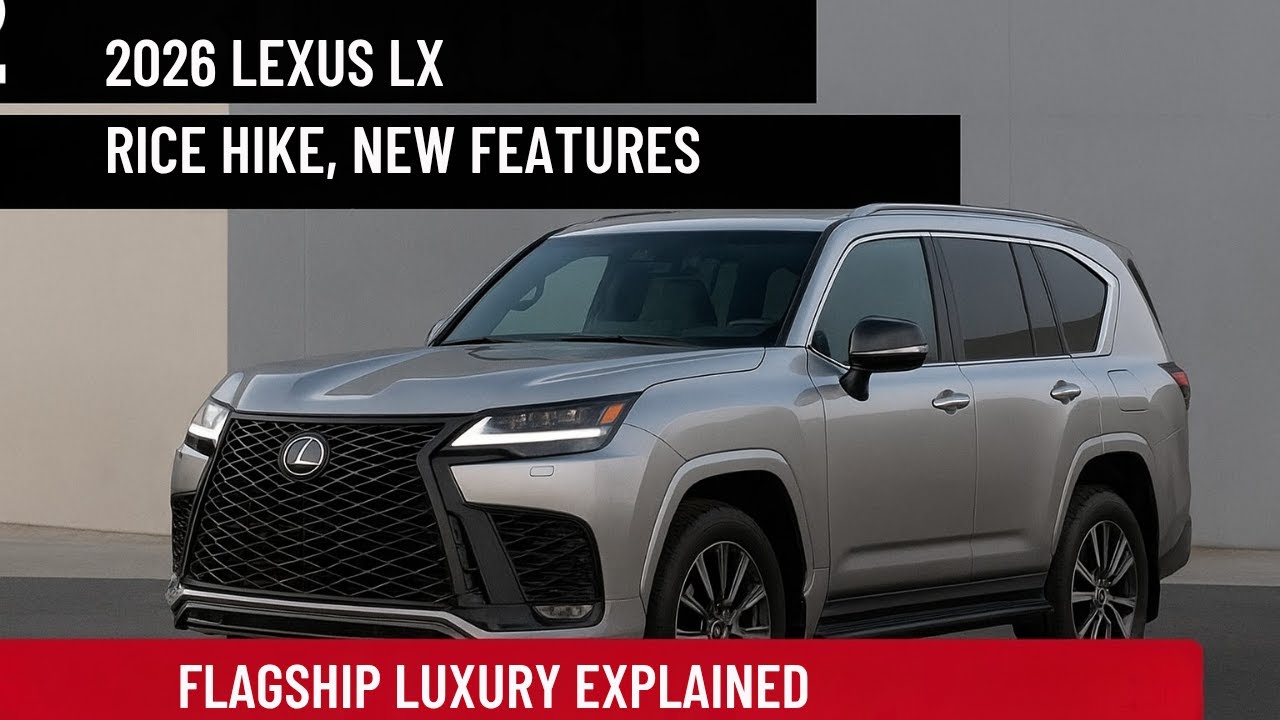 2026 Lexus LX SUV | Price Hike, New Features & Flagship Luxury Explained