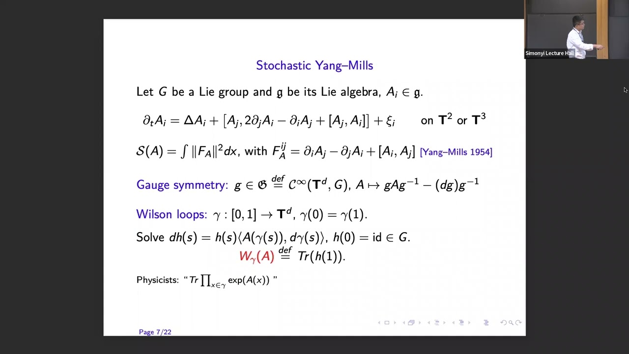 Langevin Dynamics of Yang-Mills in 2D and 3D - Hao Shen
