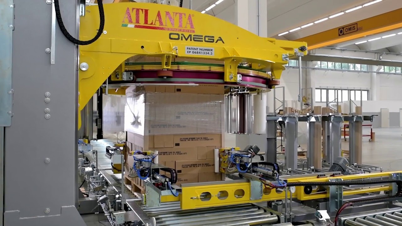 Palettenwickler / vertikaler Ringwickler Omega