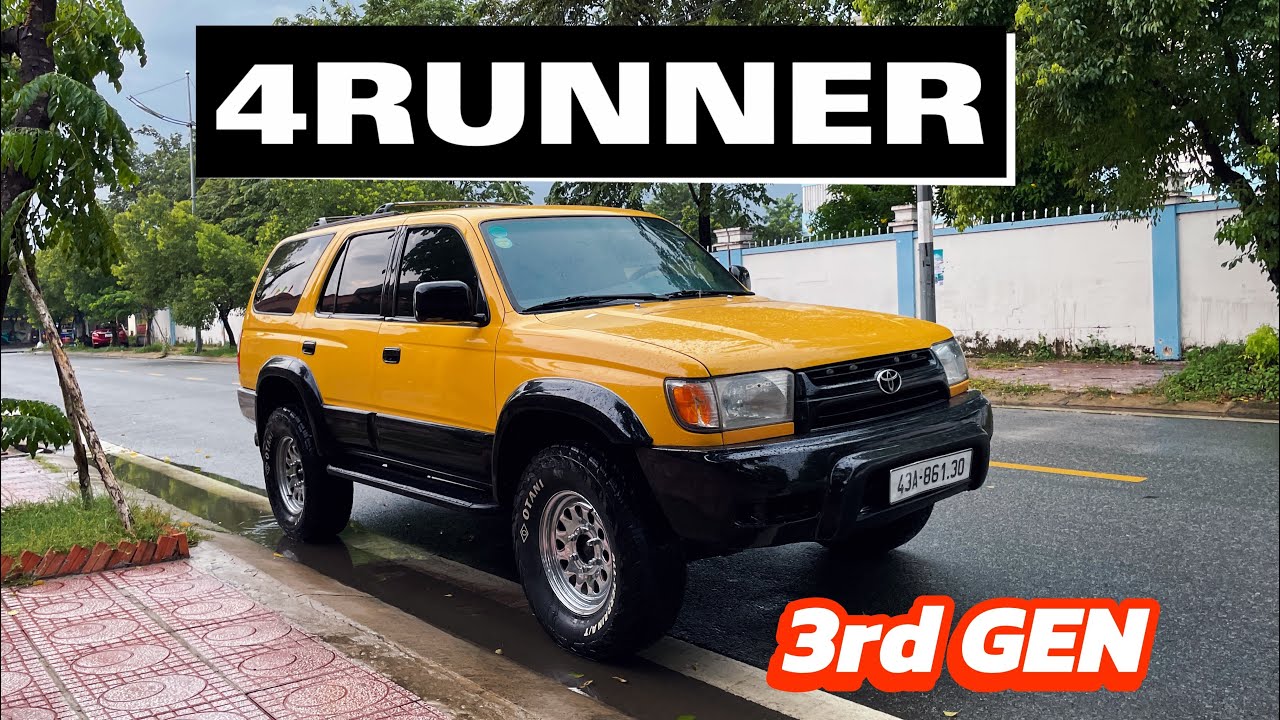 TOYOTA 4RUNNER A.K.A HILUX SURF (GEN 3 - N180) | THƯƠNG HIỆU - DI SẢN - ĐAM MÊ #4