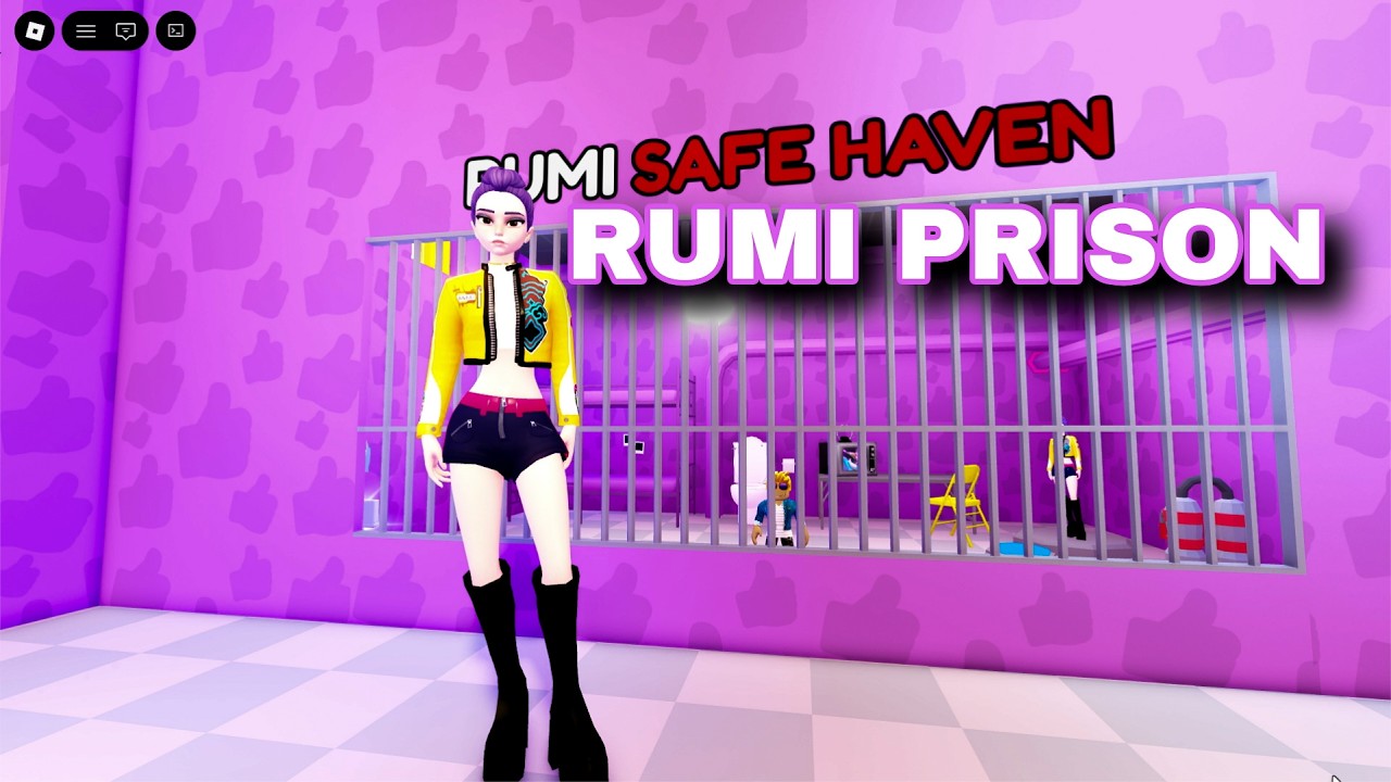  RUMI PRISON Escape! Roblox Gameplay RUMI PRISON RUN! roblox!