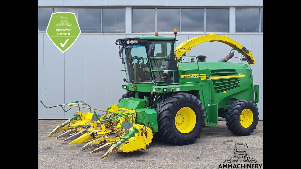 2010 John Deere 7350 forage harvester for sale @AMMachineryBV