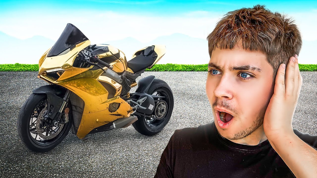 KUPIO SAM STEVANU PRVI MOTOR!