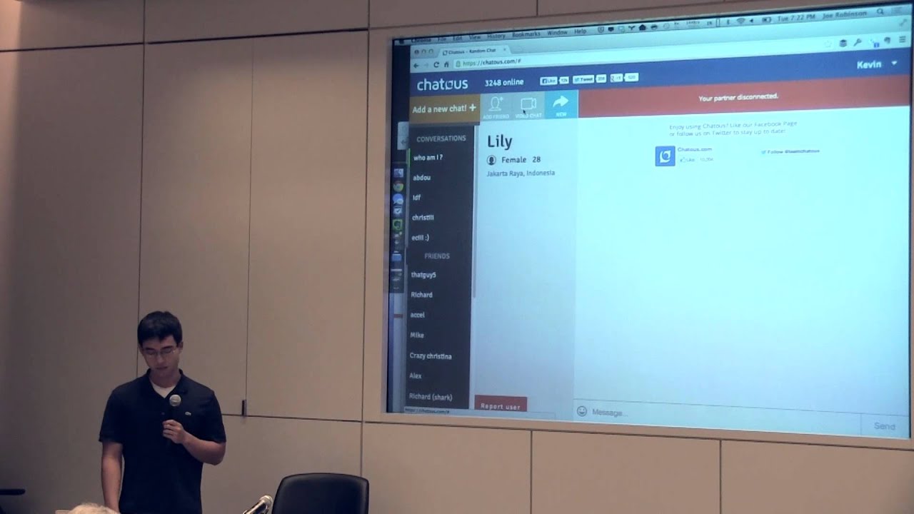 Chatous  - Startup Demo Pitch at SVNewTech
