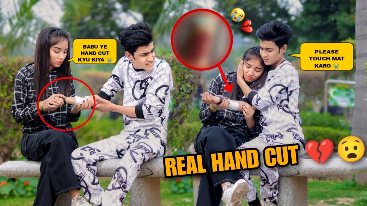 Real Hand Cut 😭Aaj Ye Rishu Ne Kya bol Diya 💔 | Gone Extremely Emotional 😭 | Justin Romio