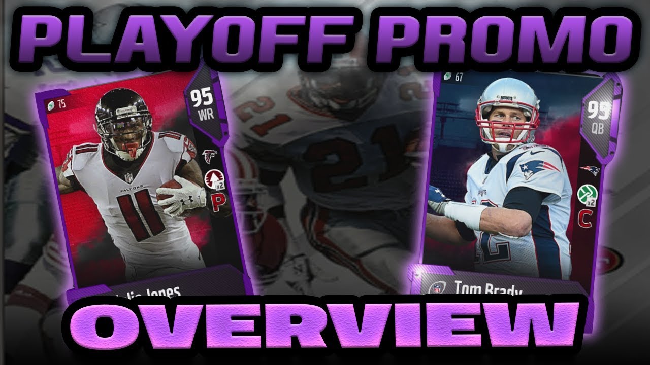 PLAYOFF PROMO OVERVIEW | BRADY, DEION, JULIO | MADDEN 18 ULTIMATE TEAM