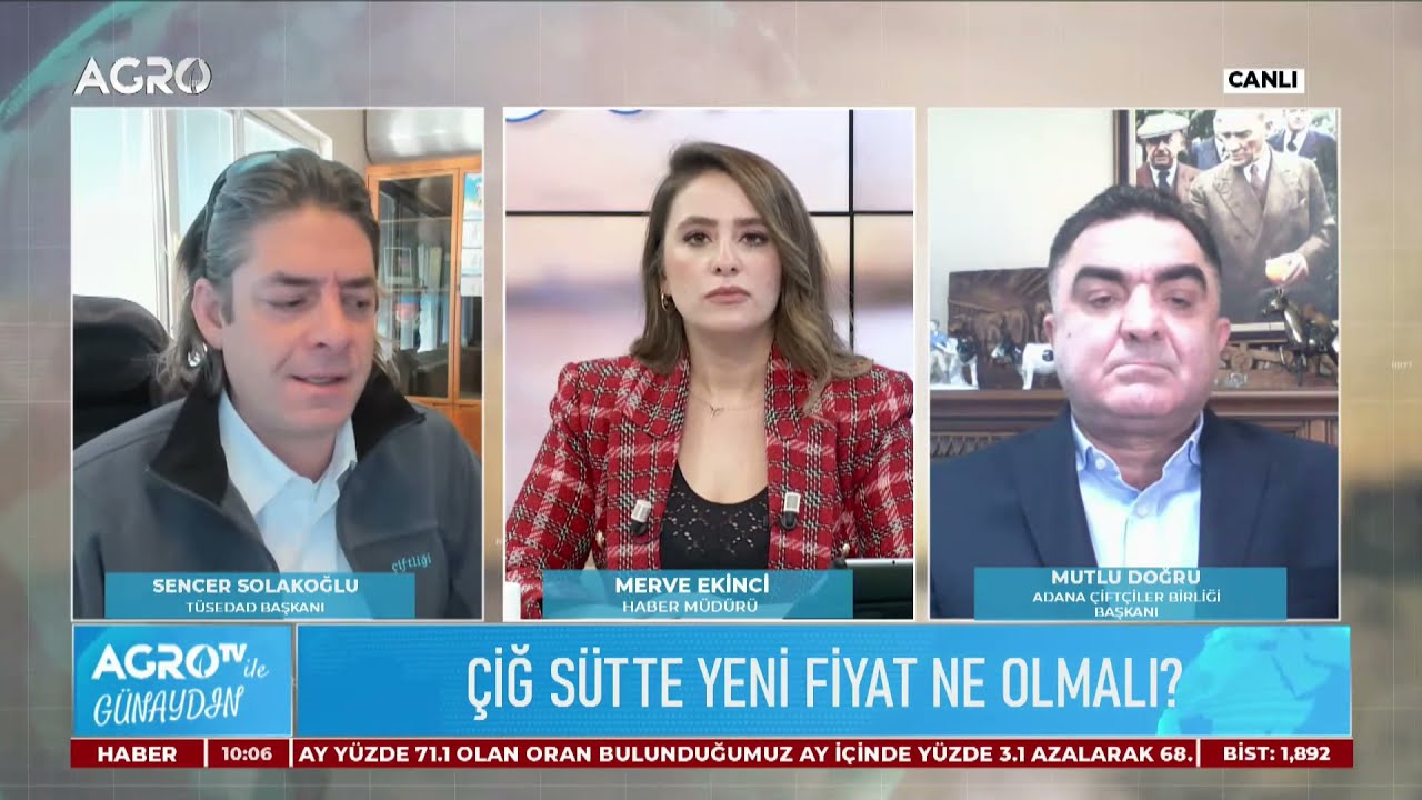 TÜSEDAD BAŞKANI SENCER SOLAKOĞLU VE ADANA ÇİFTÇİLER BİR.BAŞK. MUTLU DOĞRU SÜT ÜRETİMİNDE YEM ÇIKMAZI