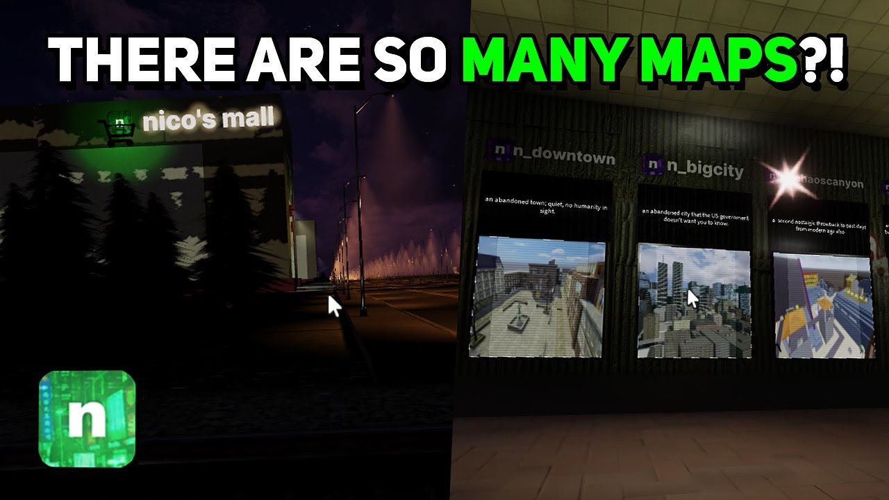 Nico's Nextbots but you have so many maps ..