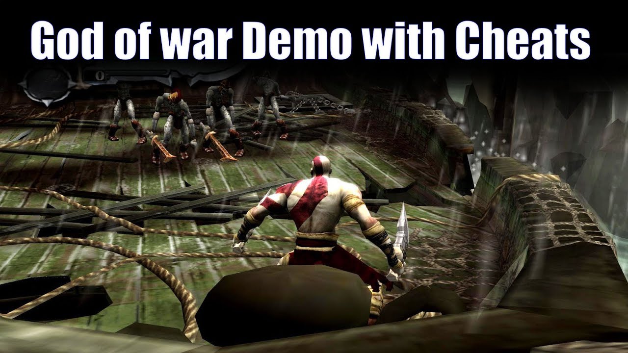 God of war Demo with cheats