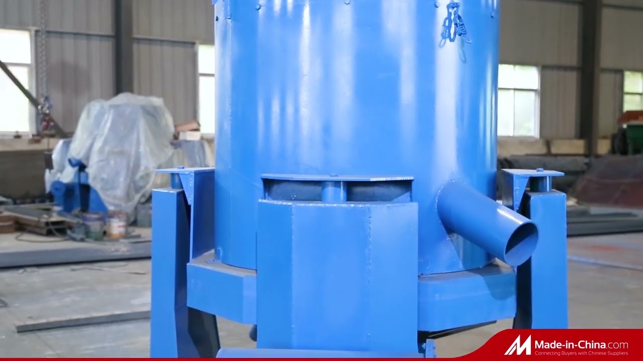 Centrifugal Gold Concentrator Gravity Concentrate Recovery Equipment