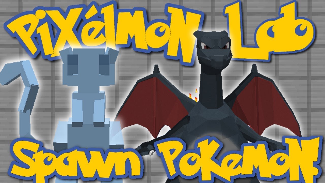 Pixelmon Lab: How To Spawn Pokemon and Shiny Pokemon! (Minecraft Pokemon Mod)