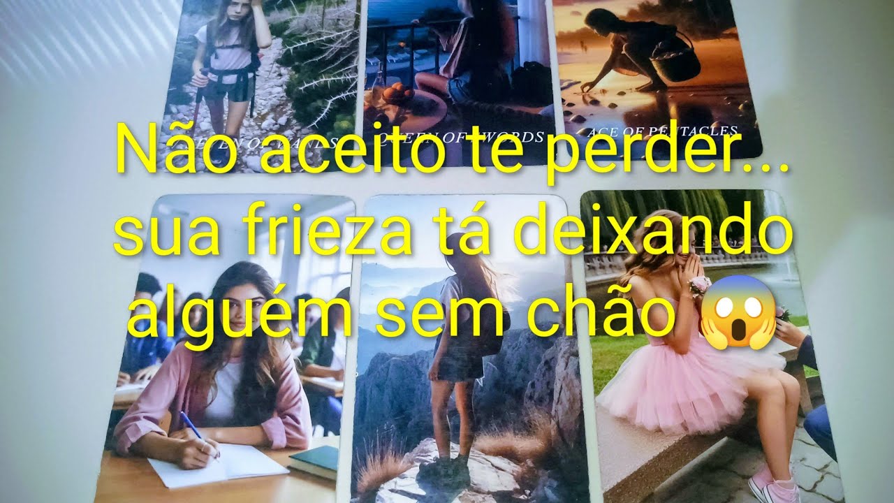 AQUÁRIO ♒ Não aceita te perder...sua frieza tá deixando alguém sem chão 