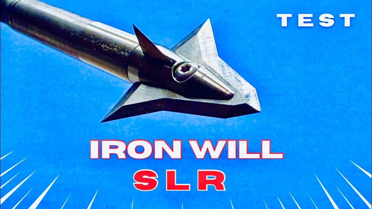 Наконечник IRON WILL SLR (Solid Long Range) 125gr: ТЕСТ НА СТРЕЛУ #elitearchery #ravincrossbows