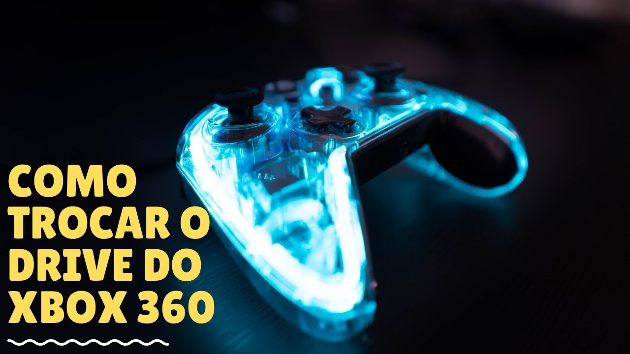 Como trocar o Drive do Xbox 360 e fazer as configurações corretas na pcb