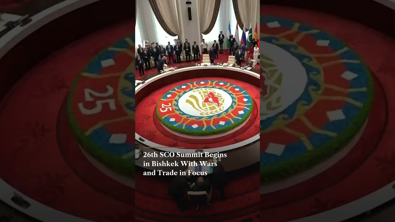 26th SCO Summit Begins in Bishkek With Wars and Trade in Focus | N18G