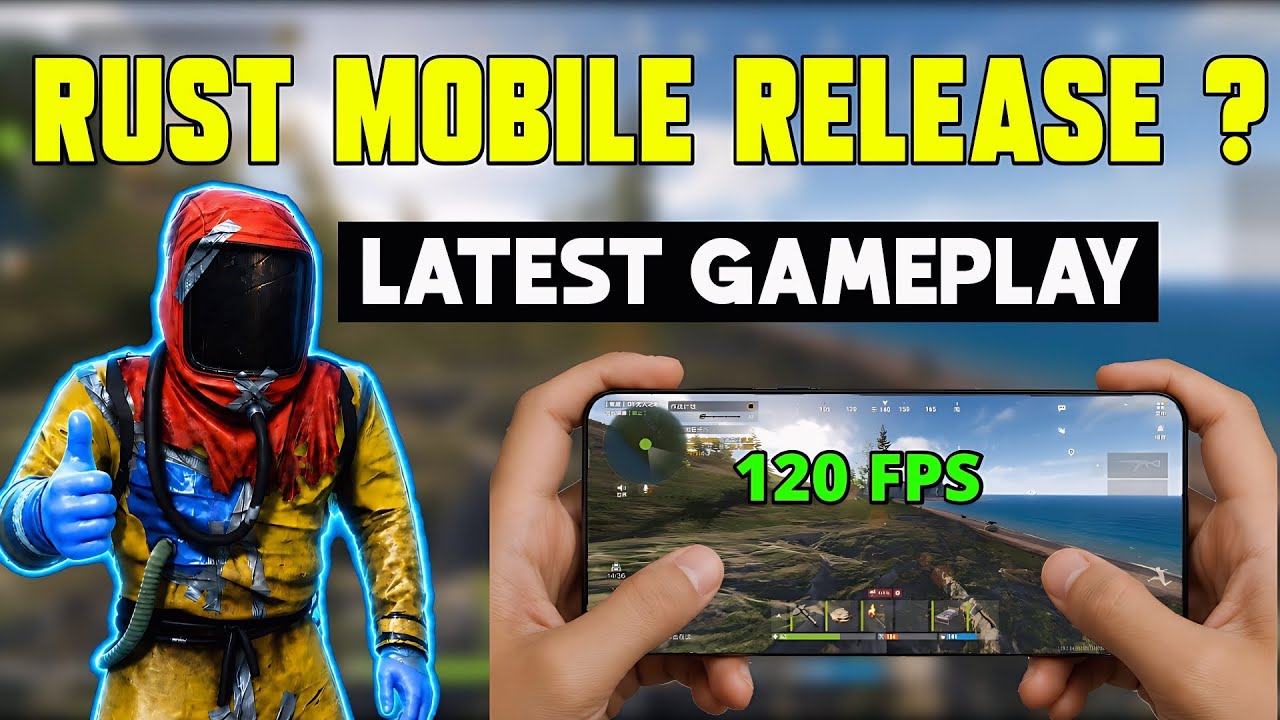 Rust Mobile Release Date Confirmed 2026 😳 Latest Update News | Gameplay 120 FPS 